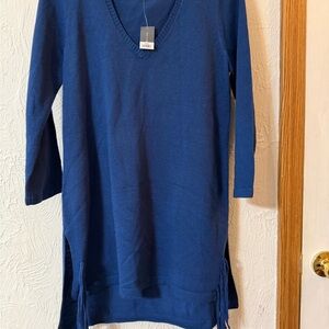 The Limited Royal Blue V-Neck Sweater